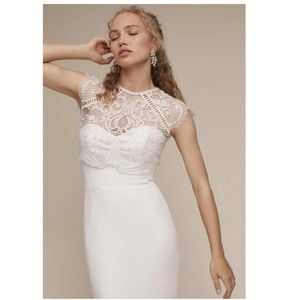 Catherine Deane Liona Wedding Dress Lace Topper